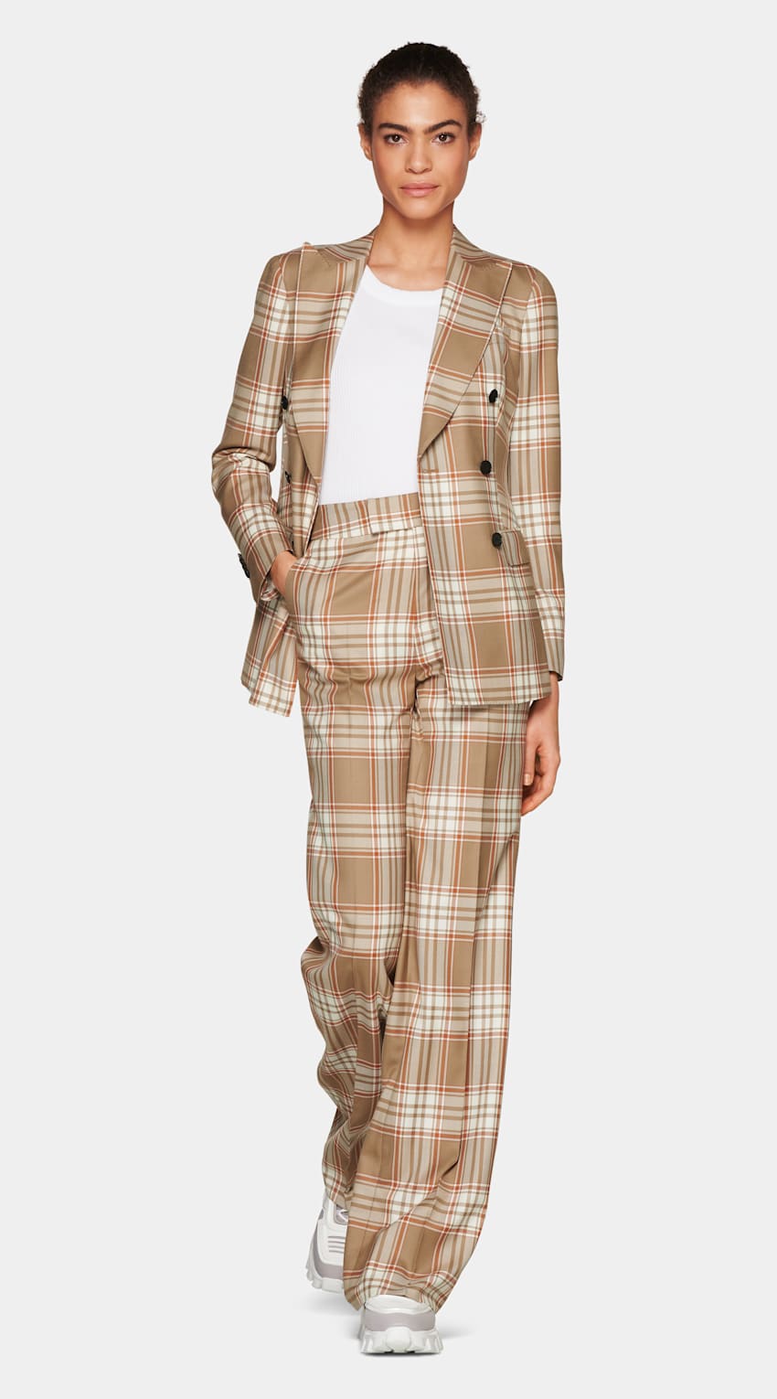 Light plaid jacket clearance