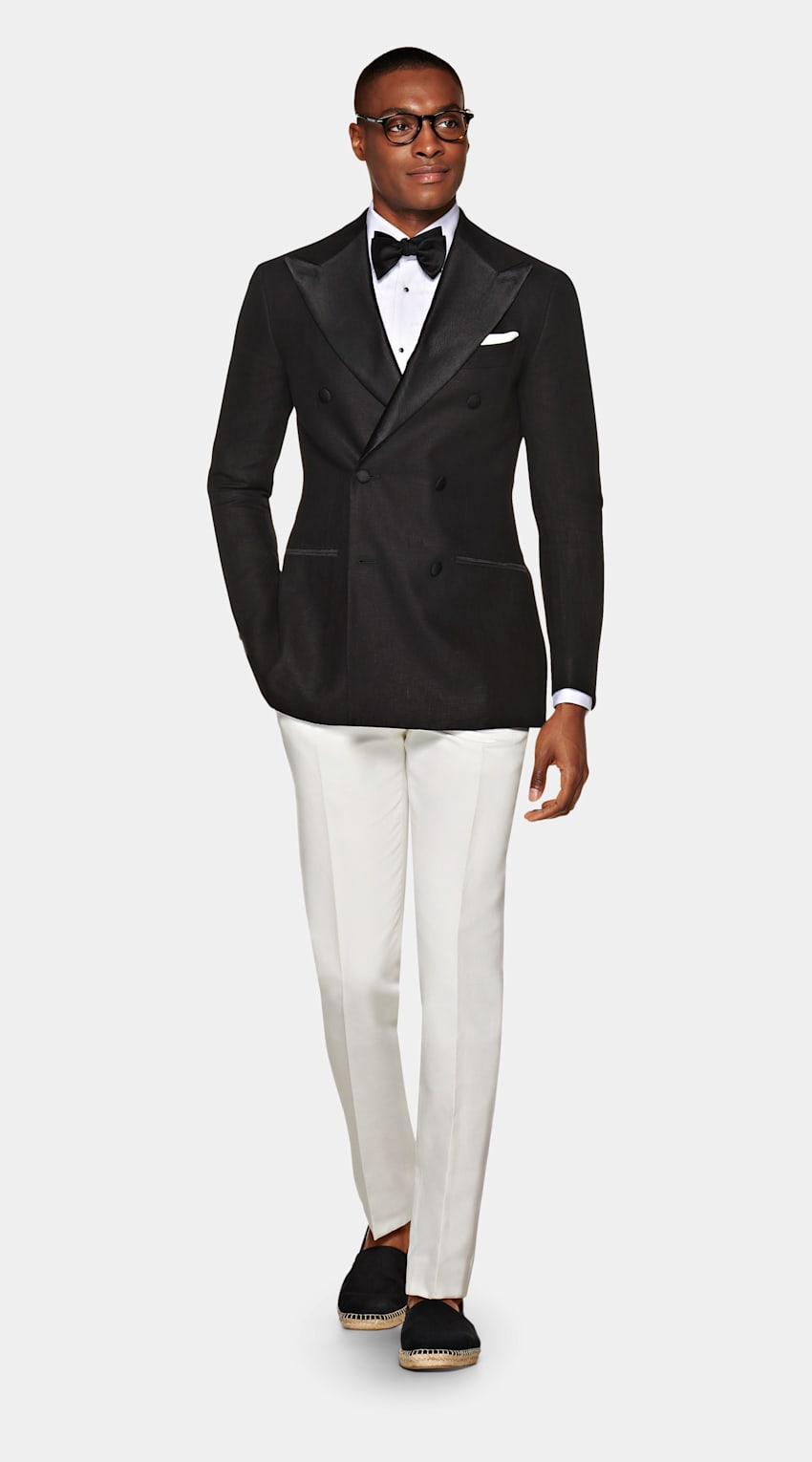 SUITSUPPLY  Black Havana Tuxedo Suit