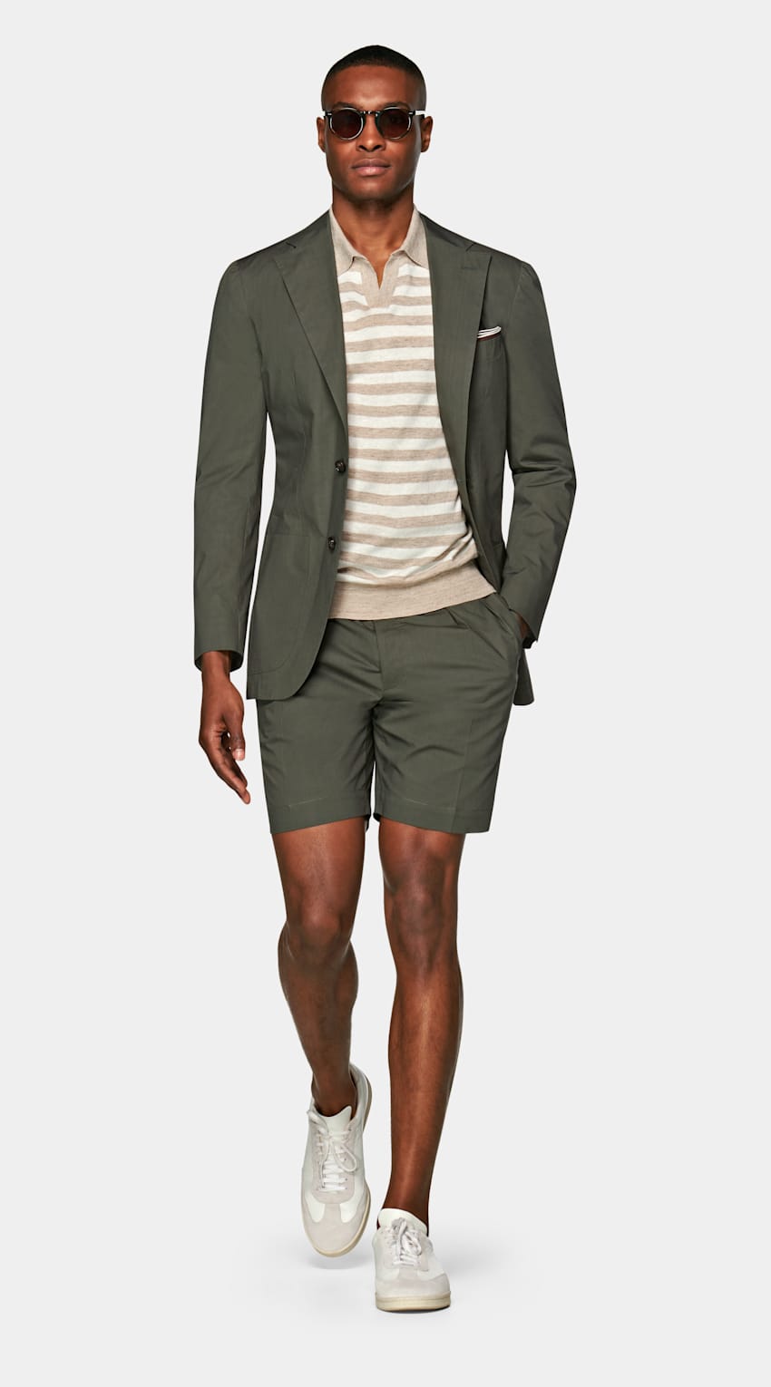 SUITSUPPLY  by Progetto Uno, Italy Green Havana Suit