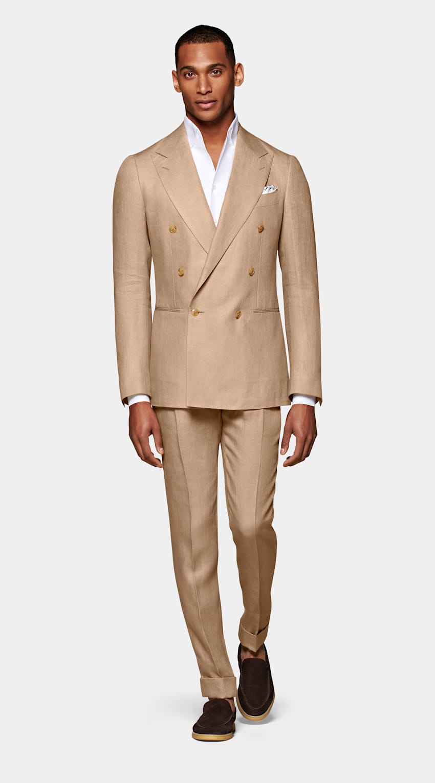 SUITSUPPLY  by Leomaster, Italy Mid Brown Havana Suit