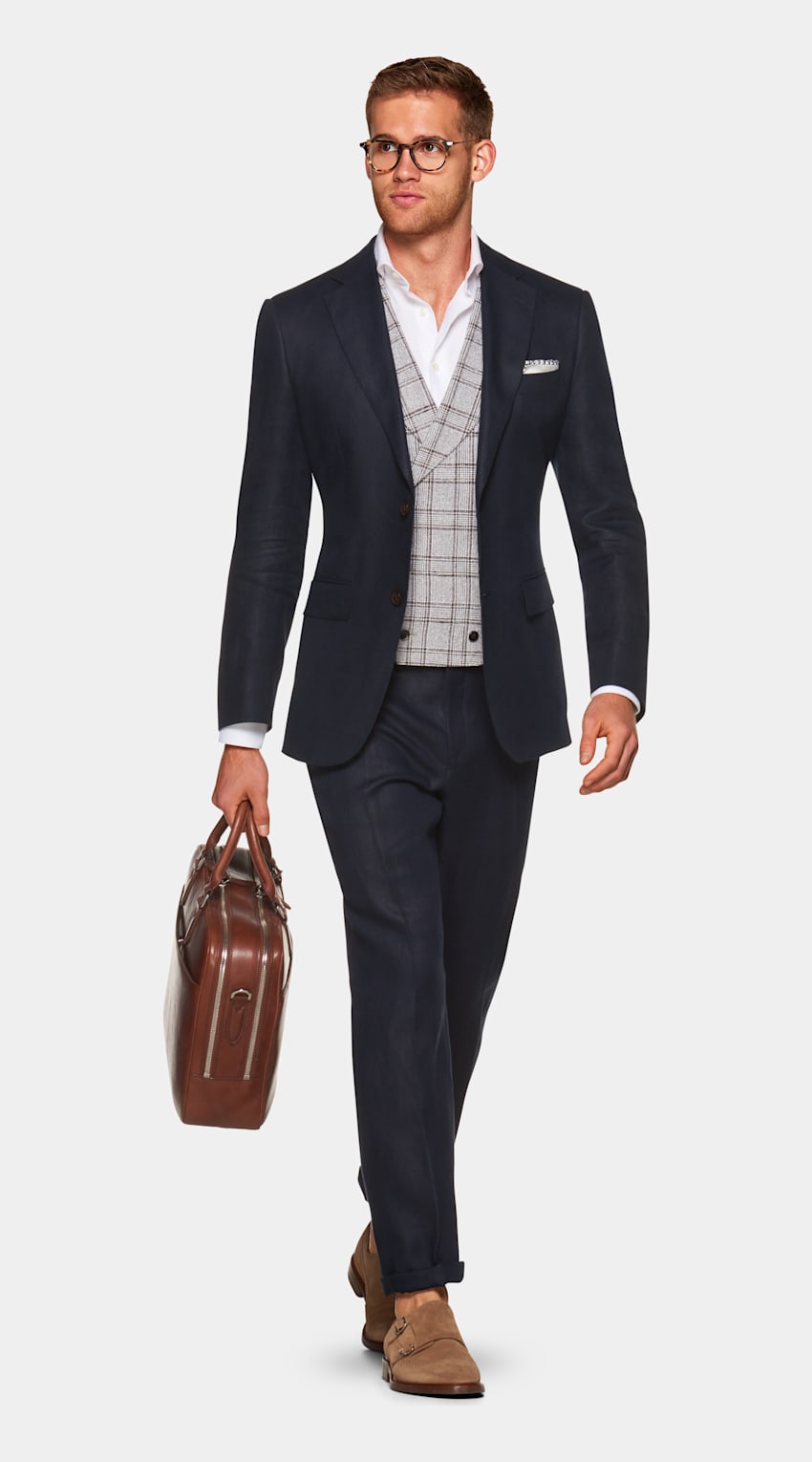 SUITSUPPLY  by Baird McNutt, Iran Napoli Navy Suit