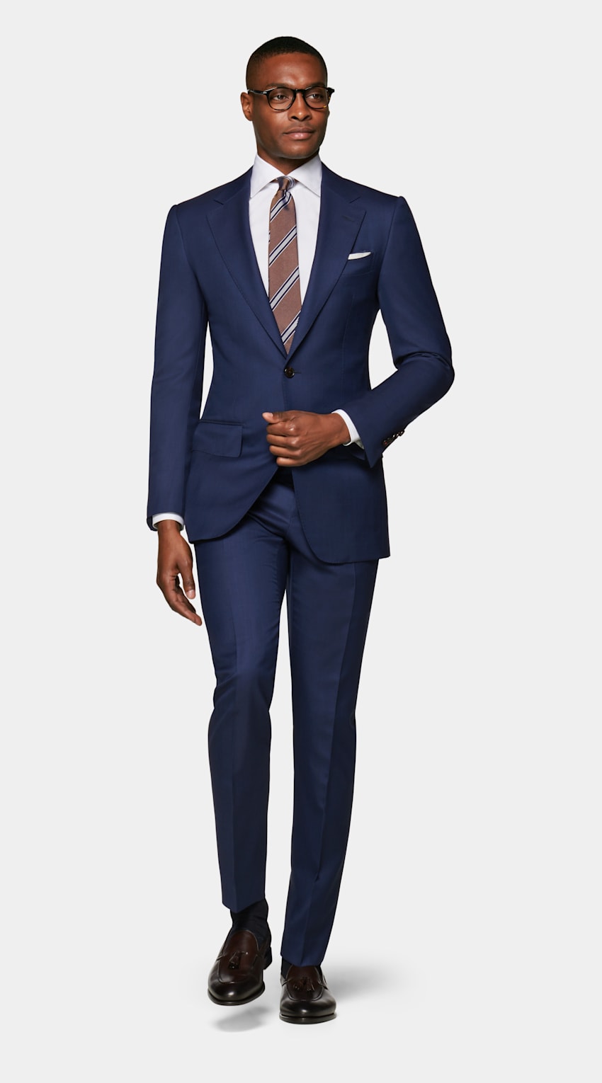 Navy Washington Suit | Pure Wool S150's Single Breasted | Suitsupply ...