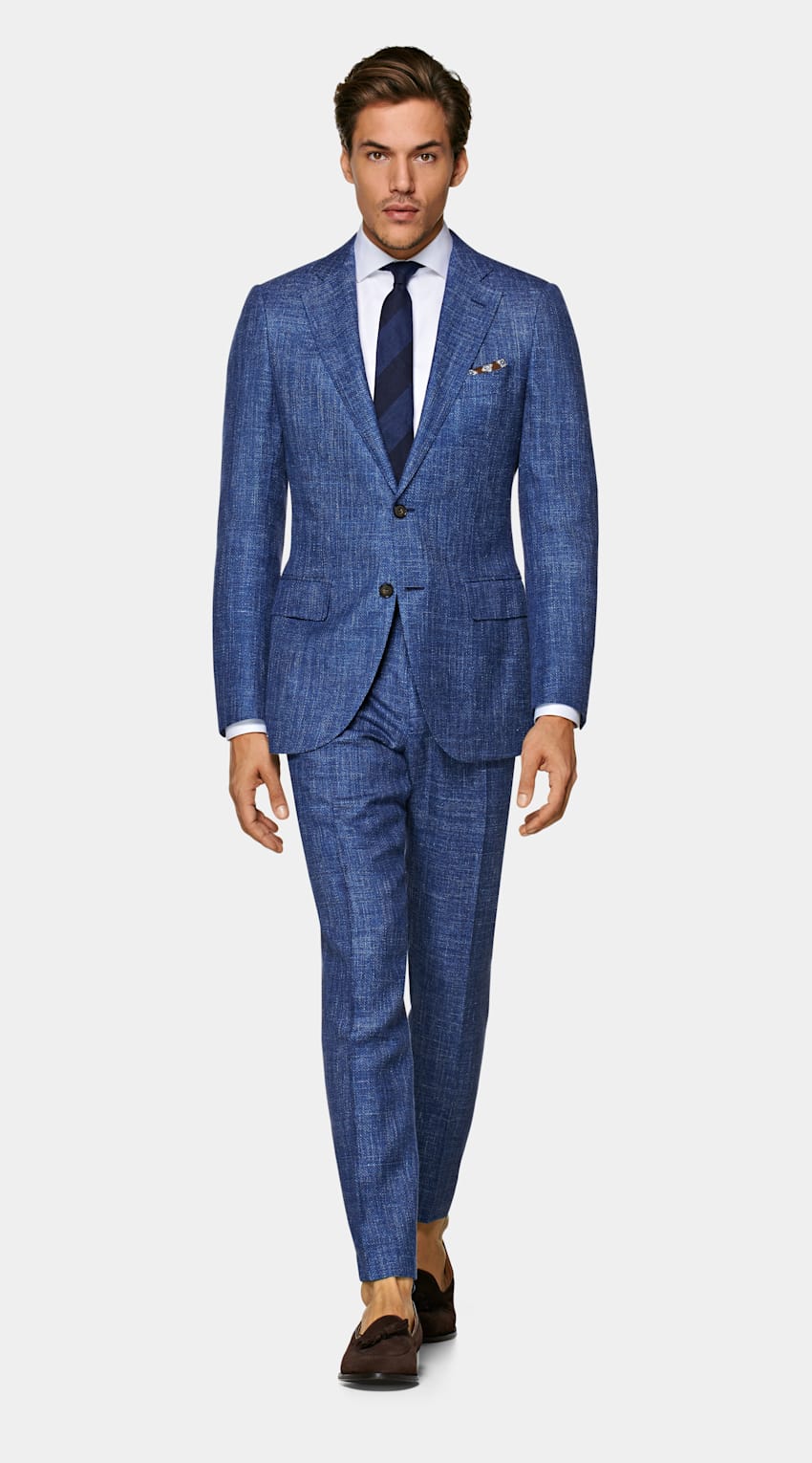 Mid Blue Lazio Suit