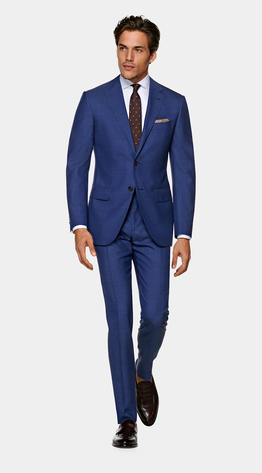 Mid Blue Napoli Suit