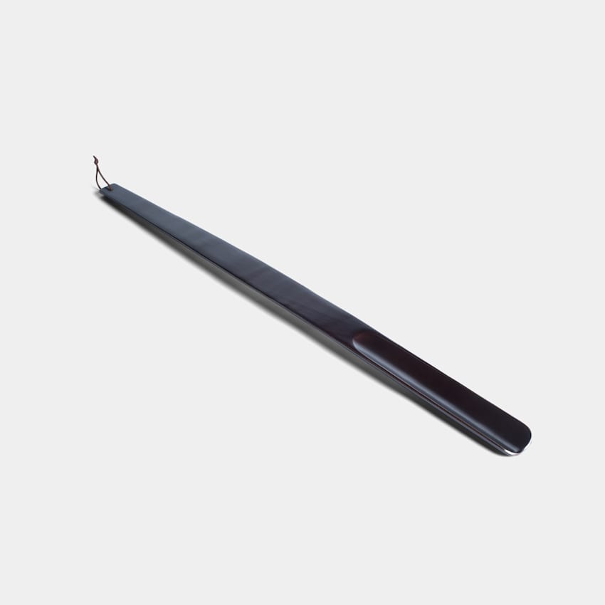 SUITSUPPLY Wood Brown Shoe Horn
