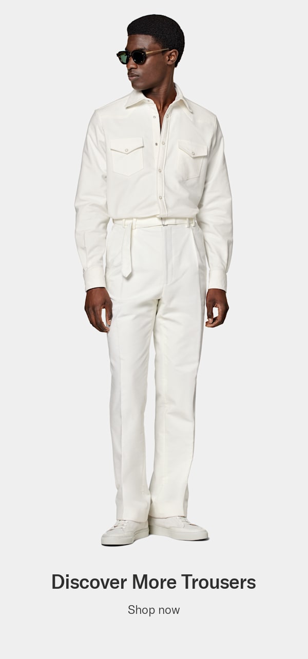 Off-white Wide Leg Tapered Sortino Trousers