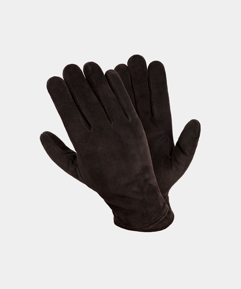 Dark Brown Gloves