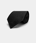 Black 7 Fold Tie