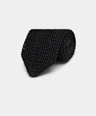 Black Knitted Tie