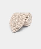 Sand Knitted Tie