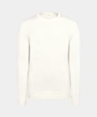 SUITSUPPLY Pure Wool Off-White Merino Crewneck