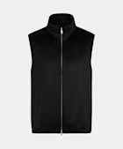 Black Zip Vest