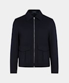 Navy Bomber Jacket