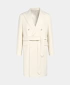 Off-White Belted Overcoat