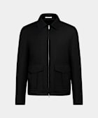 Black Bomber Jacket