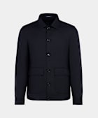 Navy Bomber Jacket