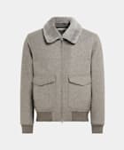 Bomber color taupe