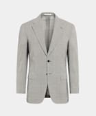 Blazer Milano negro a cuadros corte Tailored