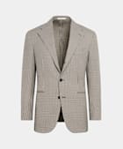 Blazer Roma negro a cuadros corte Relaxed