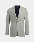 Light Grey Tailored Fit Havana Blazer