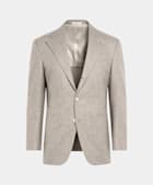 Taupe Relaxed Fit Roma Blazer