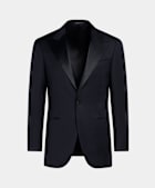 Navy Tailored Fit Havana Dinner Jacket