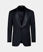 Navy Tailored Fit Havana Dinner Jacket