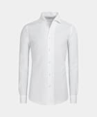 Chemise coupe très ajustée blanche