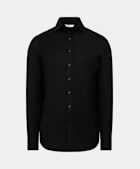 Chemise coupe Tailored noire