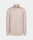 Hemd hellbraun Tailored Fit
