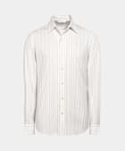 Off-White Striped Tailored Fit Shirt