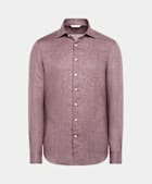Purple Tailored Fit Shirt