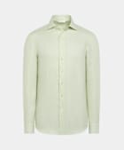 Light Green Tailored Fit Shirt