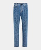 Jeans blu straight leg