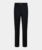 Navy Belted Sortino Trousers