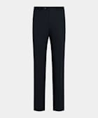 Navy Straight Leg Trousers