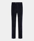 Navy Straight Leg Trousers