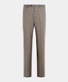 Taupe Straight Leg Pants