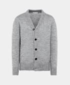 Cardigan gris clair