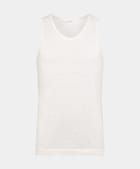 Off-White Knitted Tank Top