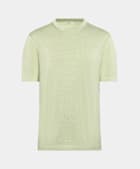 Light Green Short Sleeve Crewneck