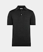 Maglietta polo grigio scuro