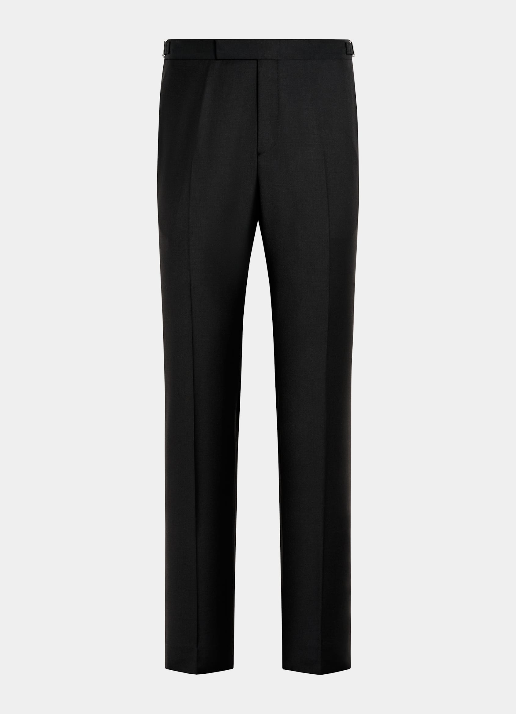 SUITSUPPLY All Season Pure S110's Wool by Vitale Barberis Canonico, Italy Black Tailored Fit Havana Tuxedo