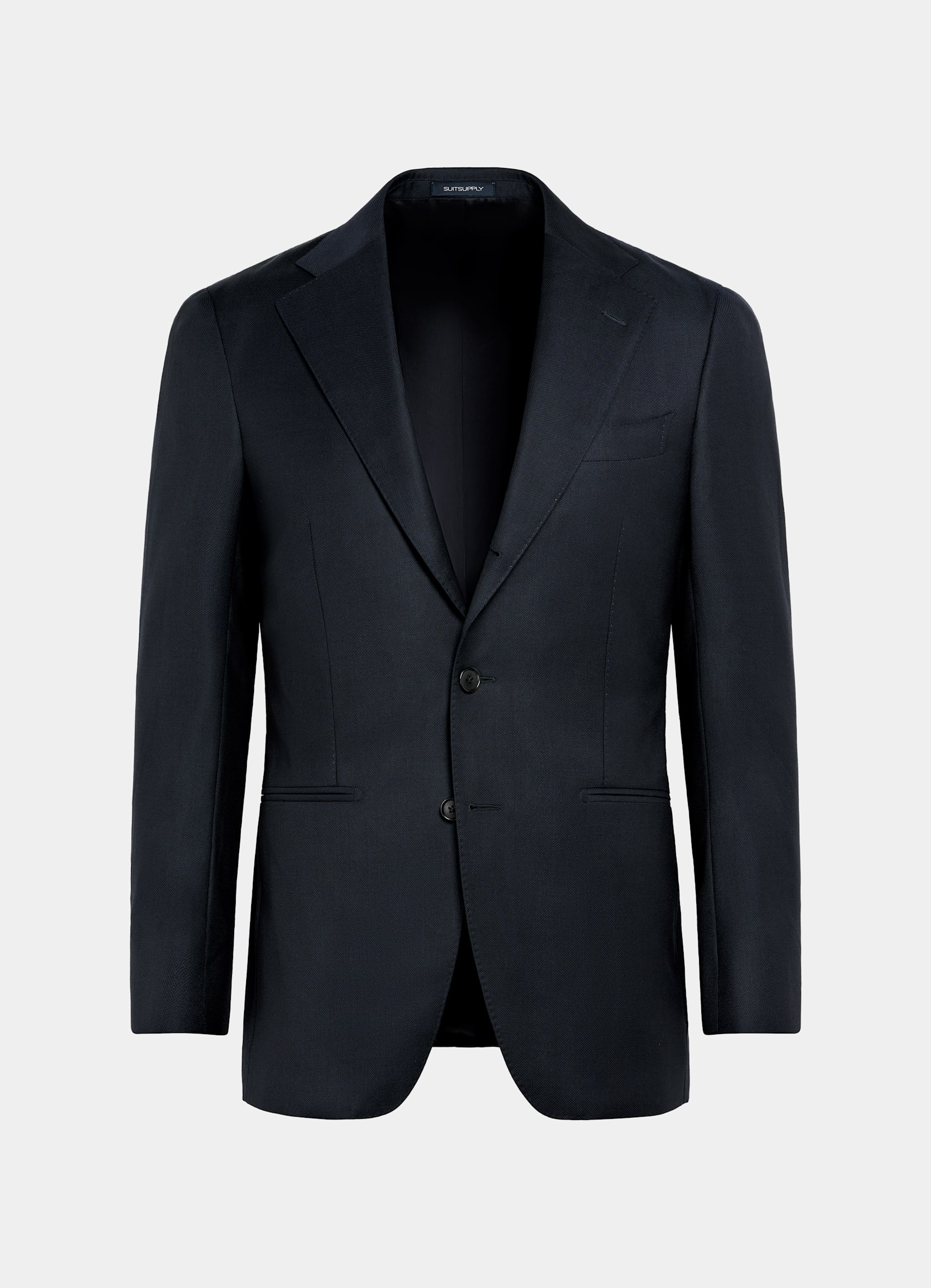 SUITSUPPLY All Season Pure S130's Wool by Reda, Italy Navy Tailored Fit Havana Suit