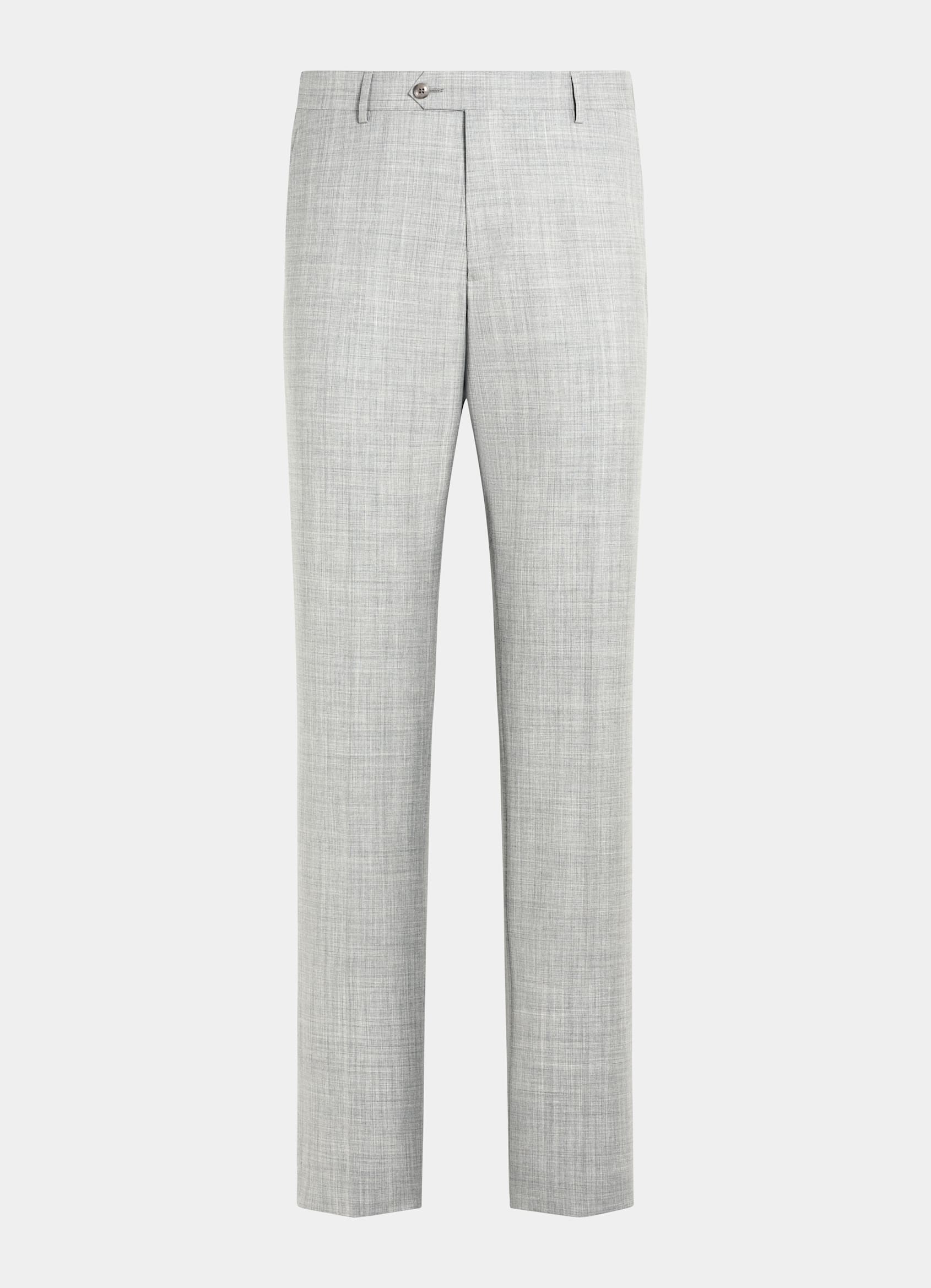 SUITSUPPLY All season Pure laine tropicale S120's par Vitale Barberis Canonico, Italie Costume Perennial Havana coupe Tailored gris clair
