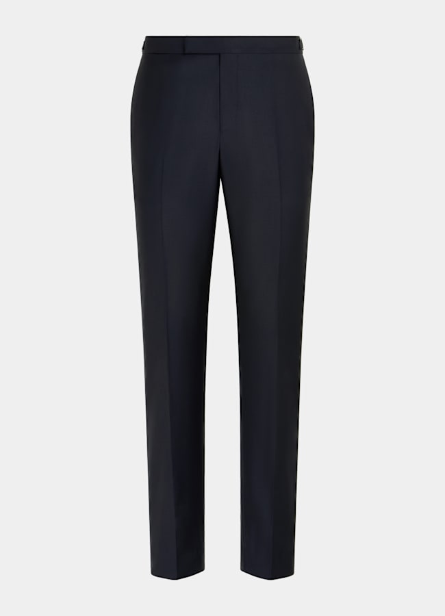 SUITSUPPLY All season Pura lana S110's - Vitale Barberis Canonico, Italia  Smoking Lazio tre pezzi blu navy tailored fit