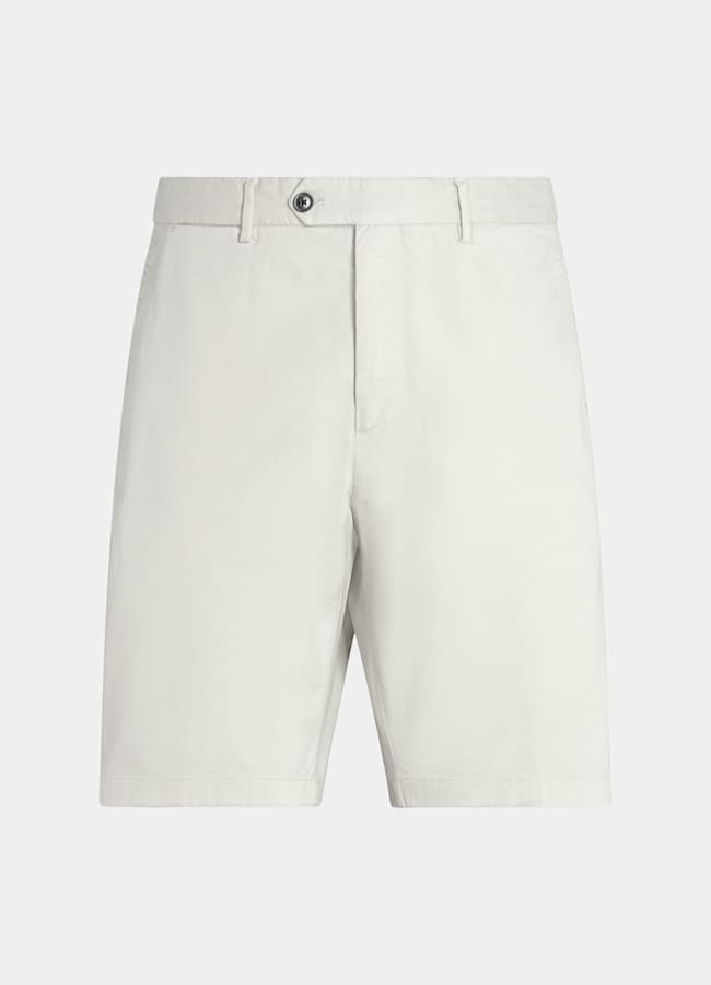 SUITSUPPLY Coton stretch - Di Sondrio, Italie Short Slim Leg sable