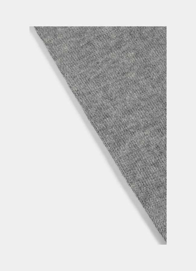 SUITSUPPLY Pure Cotton Blue and Grey No Show Socks 4-Pack