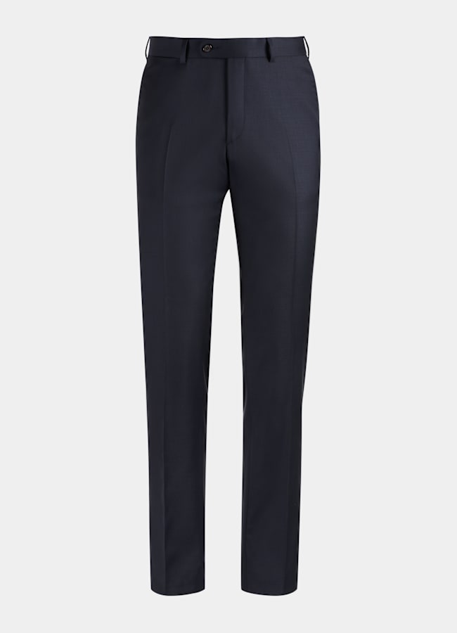 SUITSUPPLY Pure S110's Wool by Vitale Barberis Canonico, Italy Navy Lazio Suit 