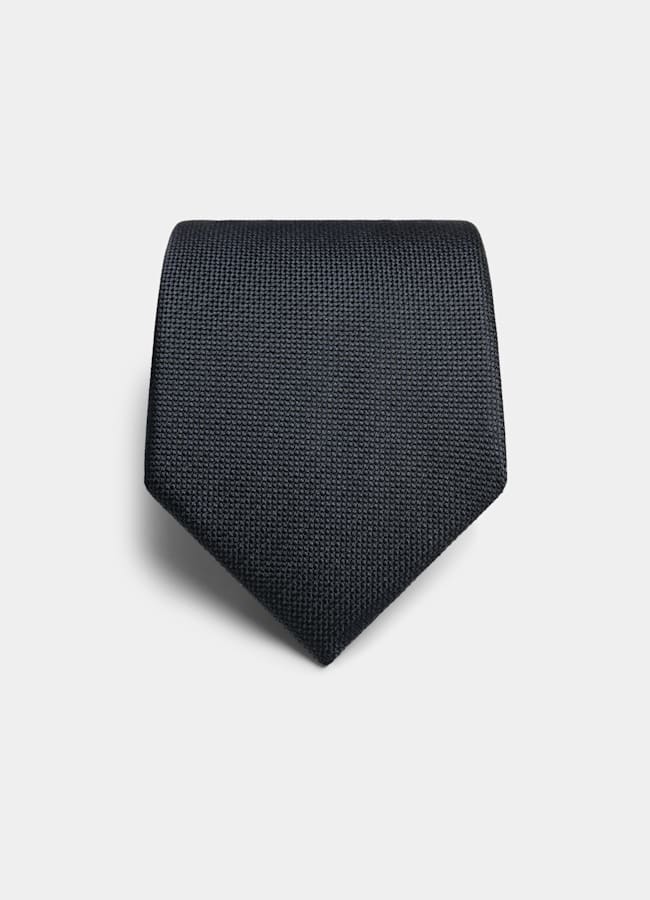SUITSUPPLY Pure Silk Navy Tie